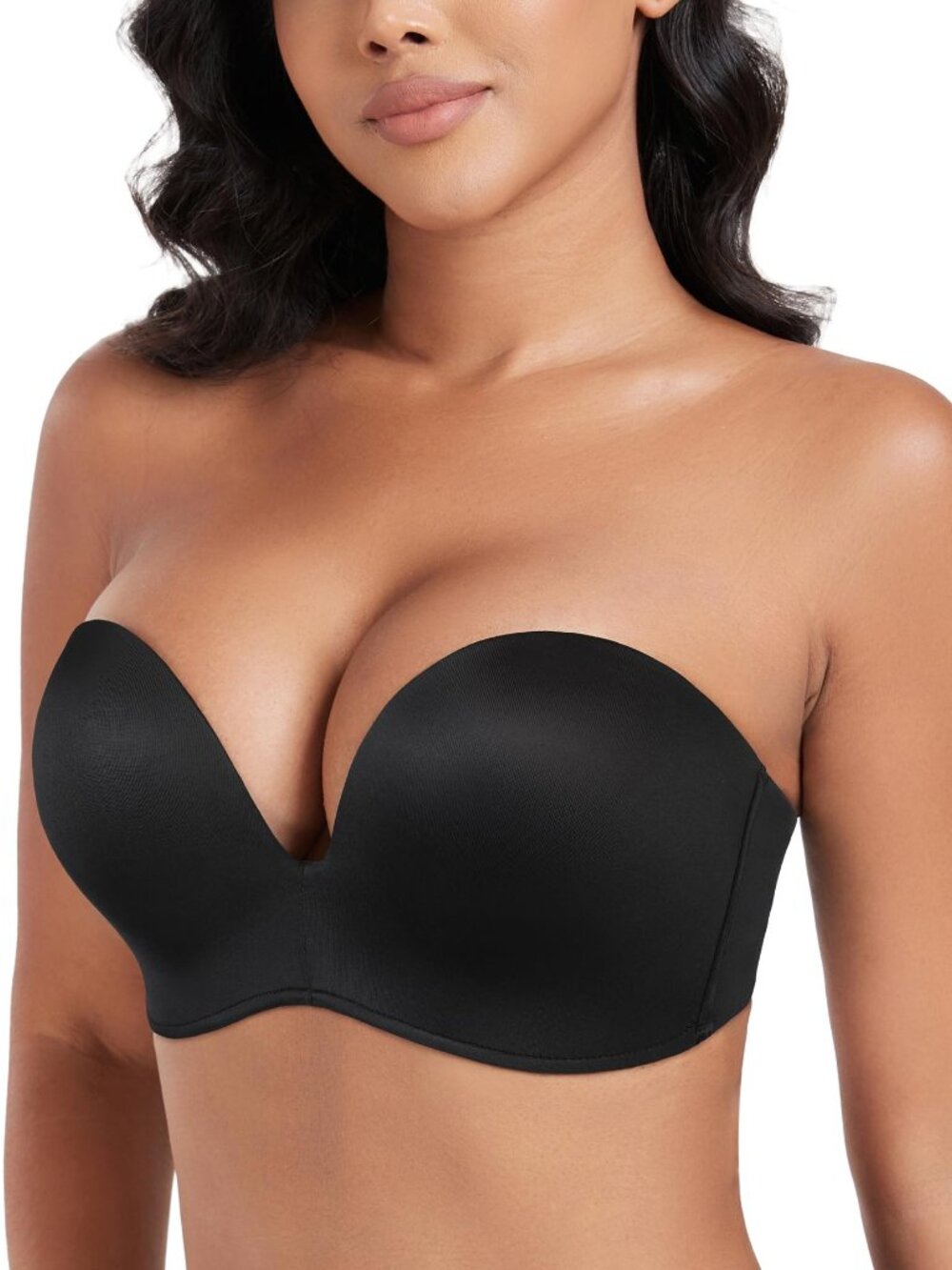 DotVol Women's Strapless Push-Up Bra